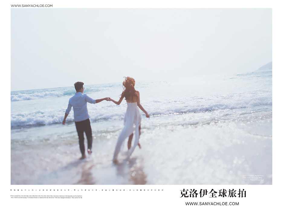普吉島海景婚紗照，不一樣的海景感覺