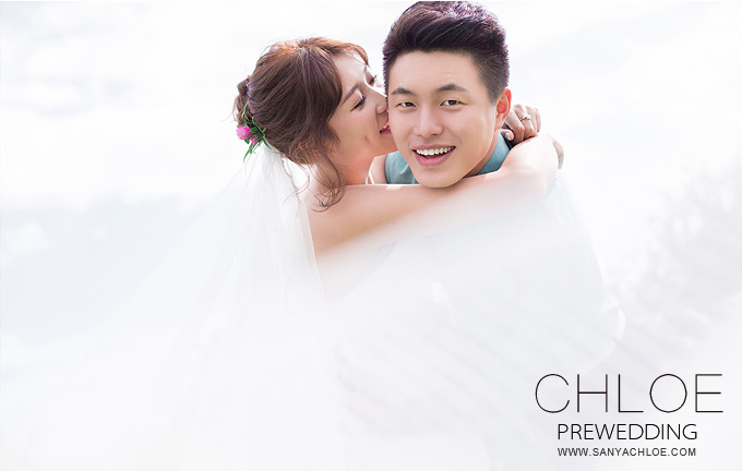 在三亞與最?lèi)?ài)的人拍最美的婚紗照